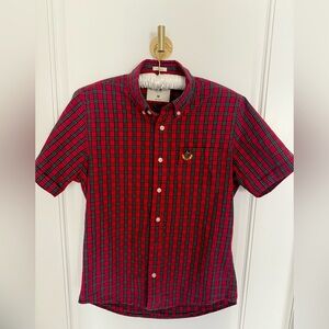 Abercrombie & Fitch Men’s Plaid Button-Down Shirt – Size M – Muscle Fit